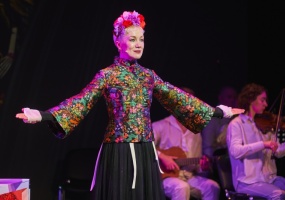 Дарья Мороз и Петр Дранга вышли на сцену в спектакле-концерте «Фрида»