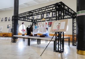 Открылась выставка, посвященная 400-летию Жана-Батиста Мольера и 315-летию Карло Гольдони